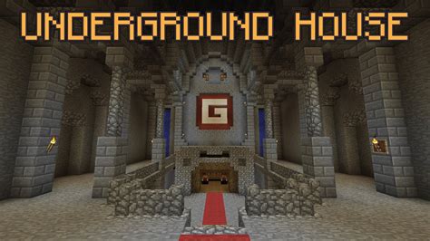 Minecraft Underground Base Tutorial Youtube