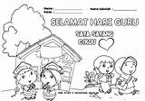 Gambar Mewarnai Selamat Mewarna Warna Mari Buku Pendidikan sketch template