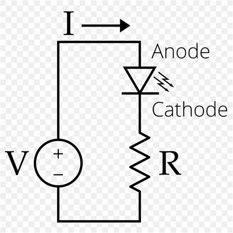 led circuit wiring diagram circuit diagram light emitting diode png xpx led circuit