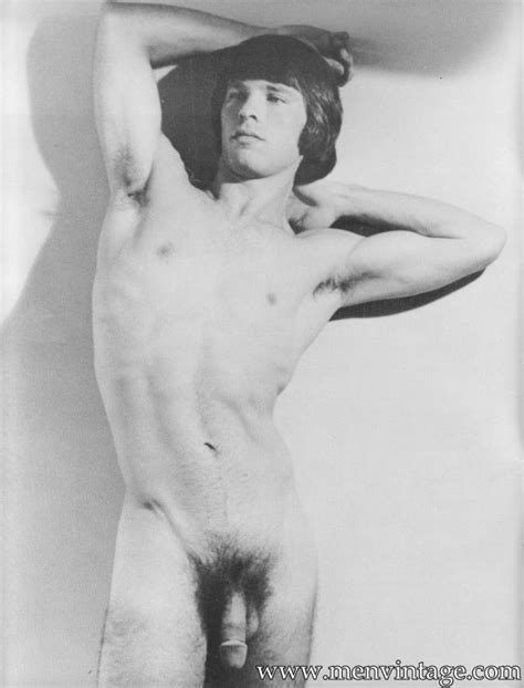 body 2 male vintage magazine with naked male athletes