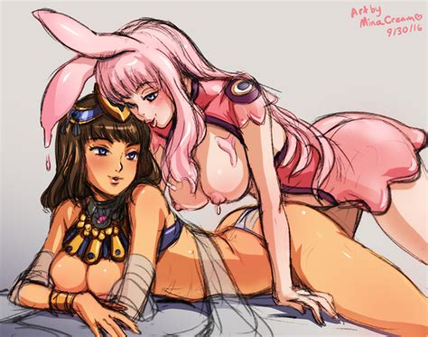 Daily Sketch Menace And Melona Queen’s Blade By