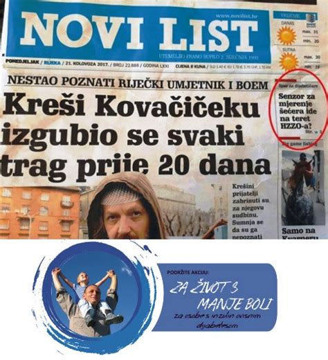 novi list  za zivot  manje boli  jos ponesto nainzulinucom