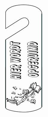 Coloring Door Hanger Pages Previous Coloringpages1001 sketch template