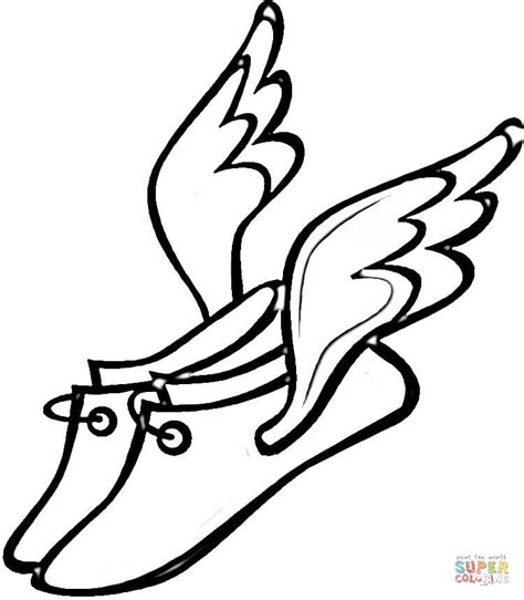 coloring pages  kids shoes clip art library