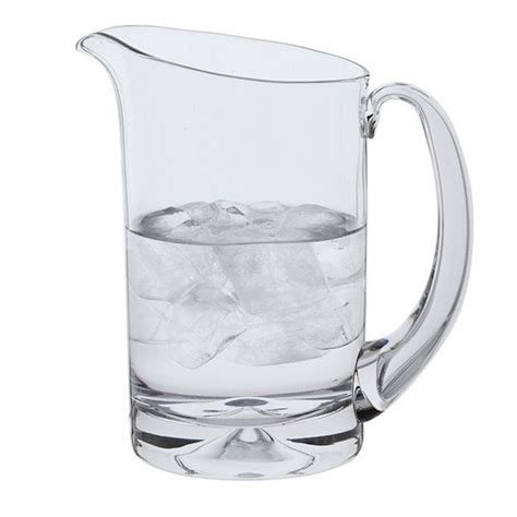 dartington crystal dimple water jug cl black  design