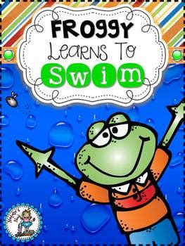 froggy learns  swim  literacy centers  natalies nook tpt
