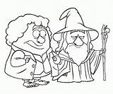 Hobbit Dwarves Everfreecoloring sketch template