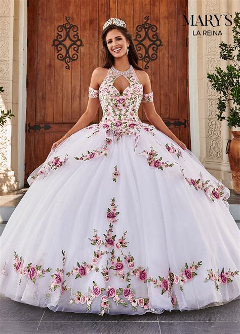 Lareina Quinceanera Dresses Style Mq2111 In Blush Multi Or White