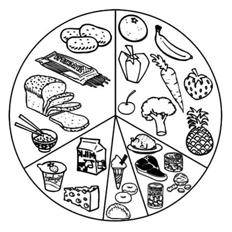 healthy eating list  eating healthy food coloring pages birds