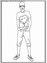 Justin Bieber Coloring Pages Print Timeless Miracle sketch template