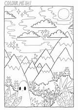 Coloring Pages Colouring Sad Print Colour Ghost Sheets Color Club Book Cute Adult Simple Dibujos Mandala Printable Christmas Drawing Choose sketch template