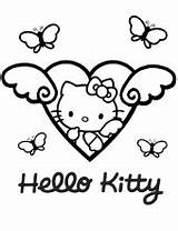 Kitty Hello Coloring Pages Print Sheets Topcoloringpages Kids Printables Girls sketch template