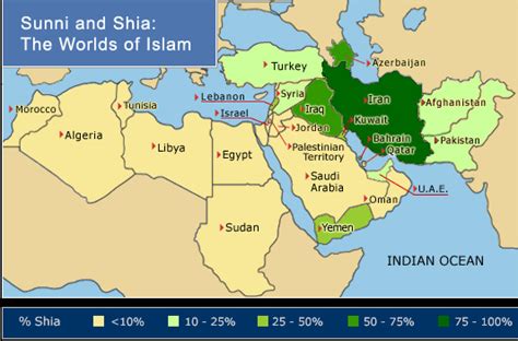 red lines  deadlines map sunni  shia  worlds  islam