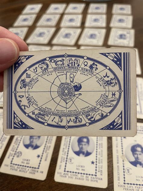 ingalls wonderful zodiac fortune telling cards  total cards