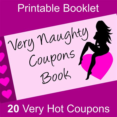 satisfaction guaranteed printable very naughty coupons book for him a very sexy valentine s