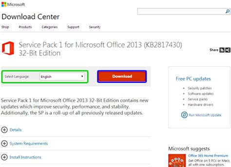 update office   service pack  windows tutorials