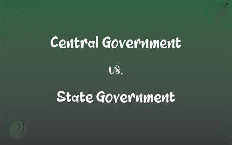 central government  state government whats  difference