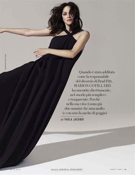 Marion Cotillard Vanity Fair Italia January 2017 Issue