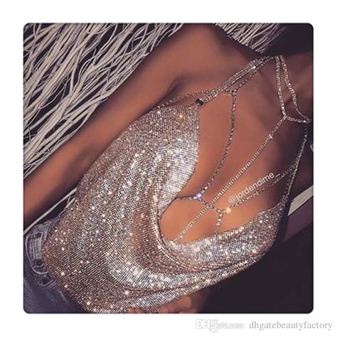 2020 2017 sexy belly chains crystal body chain bra necklace bikini body