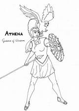Greci Ausmalbilder Atenea Colorare Götter Griechische Malvorlagen Disegni Athena Griechenland Ausmalen Göttin Römische Mythologie sketch template