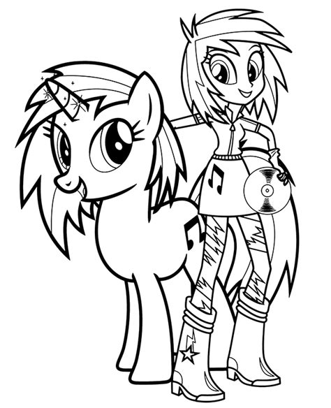 manga unicorn coloring page   pony topcoloringpagesnet