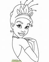 Princess Coloring Frog Pages Tiana Disneyclips Drawings Sheets Gif Kids Choose Board Colouring sketch template