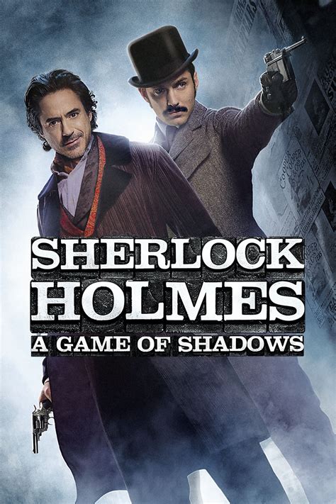sherlock holmes  game  shadows   poster  tpdb