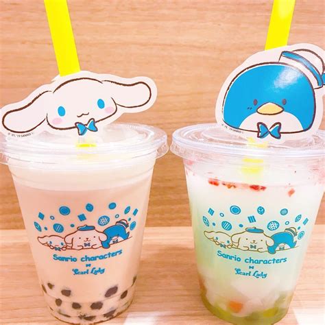 pearl lady x sanrio s collaboration is a match made in heaven 🍵😍 their