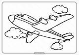 Aeroplane Coloringoo sketch template