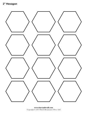 hexagon pattern  shown  black  white  includes