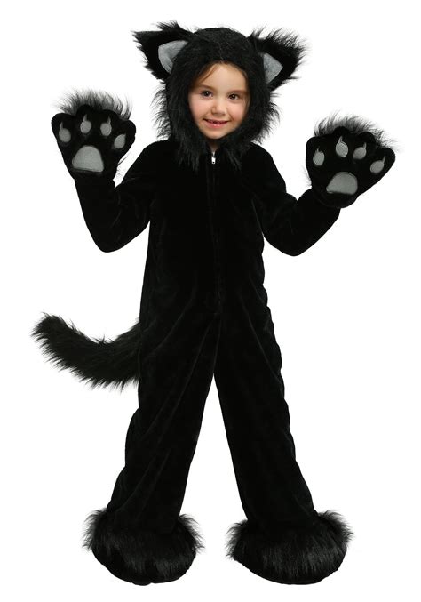 difabio cheap black cat halloween costume