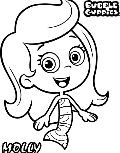 bubble guppies  printable coloring pages  printable templates