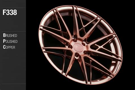 ag  brushed polished copper avant garde wheels