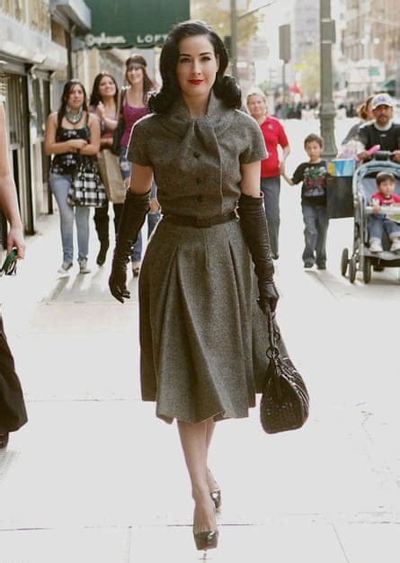 dita von teese ‘i got an email saying how dare you that suit was