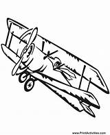 Airplane Coloring Pages Biplane Old Parachute Ascending Flight Word Book Preschool Vintage Clipart Colouring Planes Printactivities Kind Kids Worksheets Popular sketch template