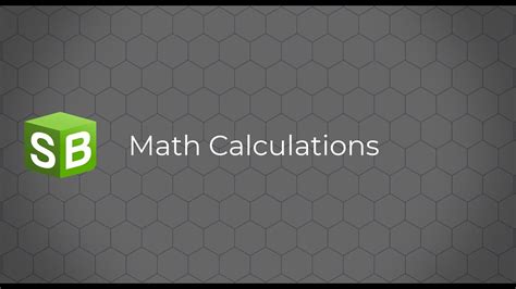 math calculations youtube