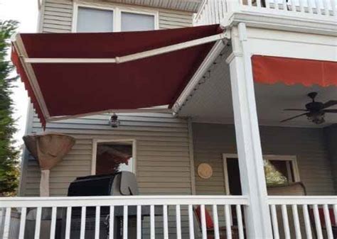 retractable awnings island awnings add curb appeal