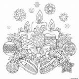 Coloriage Boules Imprimer Kolorowanki Kolorowanka Chandelles Narodzenie Kerze Malvorlage Boze Druku Swiateczne Dekoracje Jingle Boule Mandala Ausmalbilder Dzwonki Adults Snowflakes sketch template