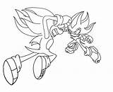 Shadow Sonic Coloring Pages Super Vs Metal Hedgehog Printable Color Deviantart Getdrawings Awesome Coloriage Drawing Da Getcolorings Print Kids Lineart sketch template