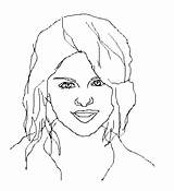 Gomez Selena Coloring Pages Lovato Demi Printable Getcolorings Library Getdrawings Popular Print sketch template