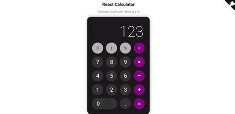 fantastic react calculator examples onaircode