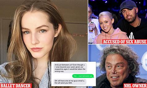 Nhl Owner Accused Of Paying Teenage Ballerina 75 000 For Sex Trendradars