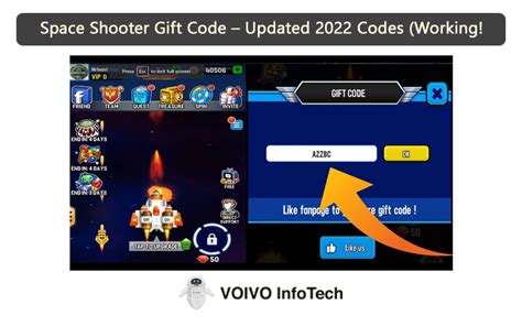 space shooter gift code updated  codes working voivo infotech