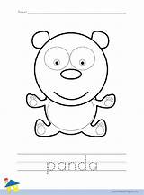 Panda Worksheet Coloring Worksheets Animal Thelearningsite Info sketch template