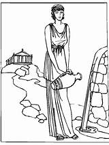 Coloring Pages Greek Mythology Popular sketch template