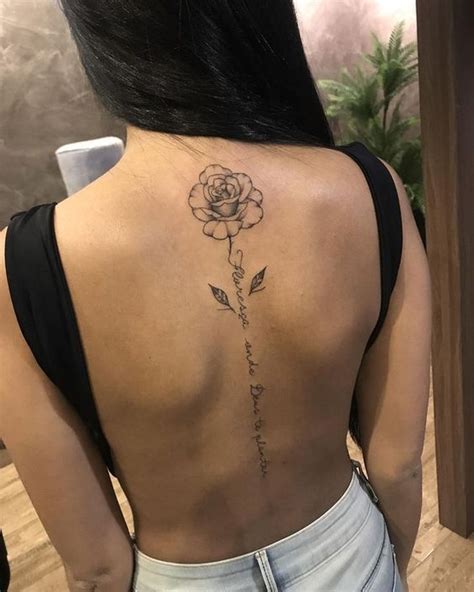 captivating women style ideas  beautiful spine tattoo