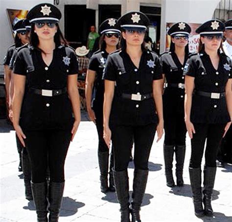 female mexican police officers subjected to “attractiveness