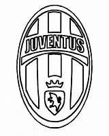 Juventus Coloring Logo Pages Da Soccer Liverpool Colouring Print Football Coloringhome Fc Champions sketch template