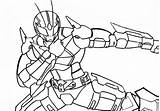 Rider Kamen Mewarnai Build Drawings Denny sketch template