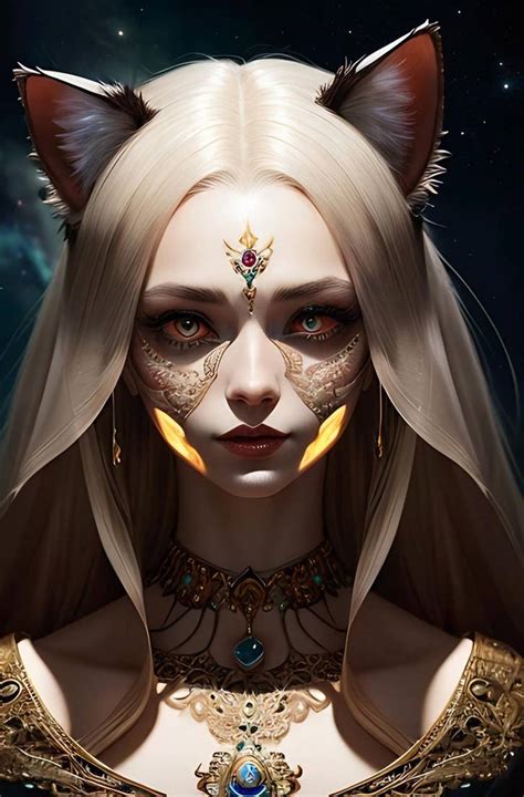 Cat Goddess By Skchaturesh On Deviantart